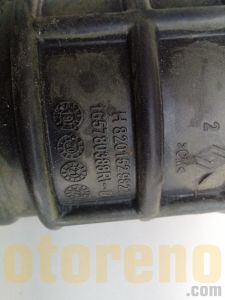 Dacia/Lada/Renault Hava Filtre Borusu 8201529827 - 165780388R