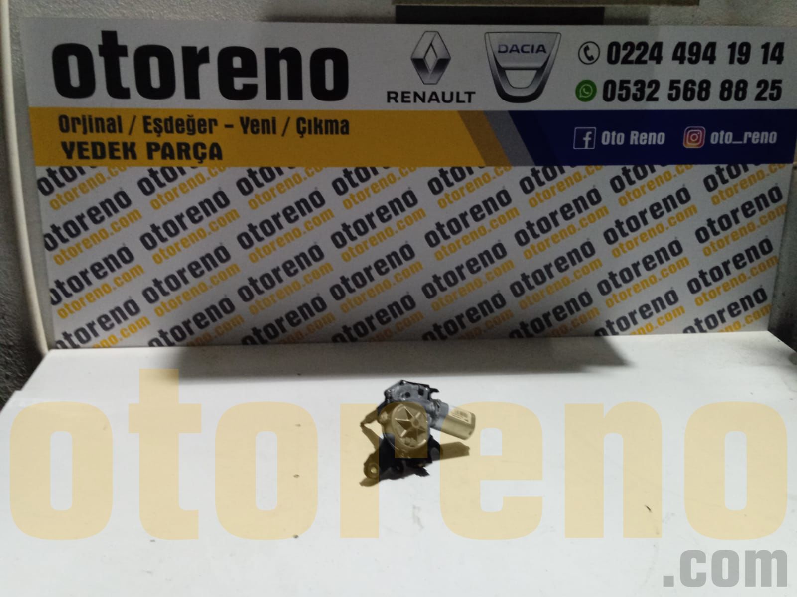 Lodgy Arka Cam Silecek Silgi Motoru 287102467R