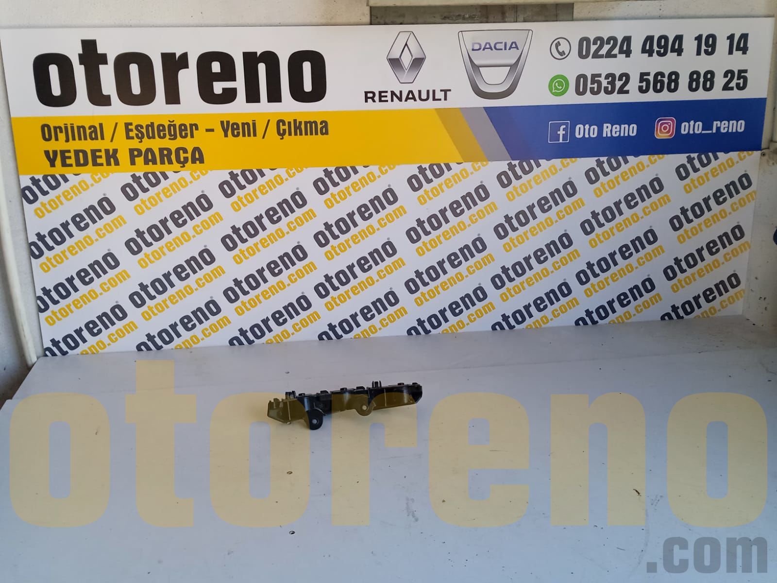 Duster Ön Tampon Ayağı Braketi Sağ 2018 Sonrası 622221036R G1