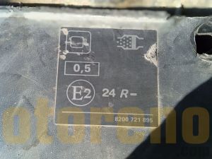 8200721895 RENAULT CLİO 4 2015 ÇIKMA ORJİNAL ÖN PANJUR MAKYAJLI