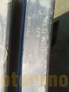 2K5853677 VW Caddy 2015-On ön tampon alt ızgara havalandırma ızgarası tampon alt tampon merkezi